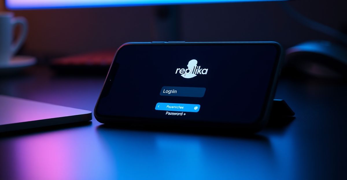 Iniciar sesión en la app móvil de Replika (iOS y Android)