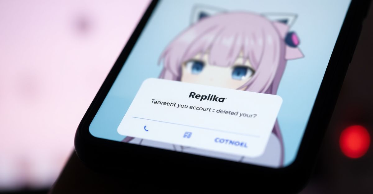 Paso a paso: cómo eliminar tu cuenta de Replika